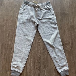 Brand New JCrew Small Grey Slim Men’s Sweatpants